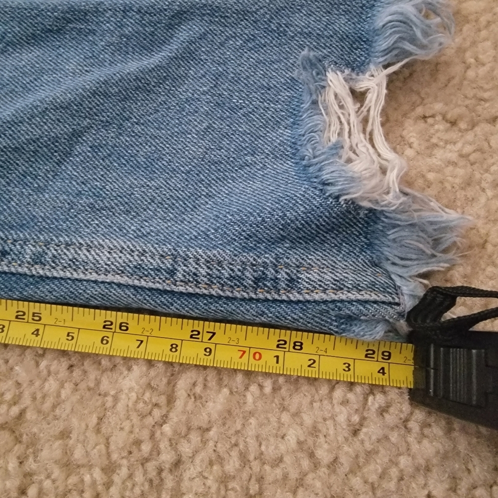 Free People (We The Free) Maggie Mid Rise Straight Leg Jeans SIZE 29 - Picture 6 of 9